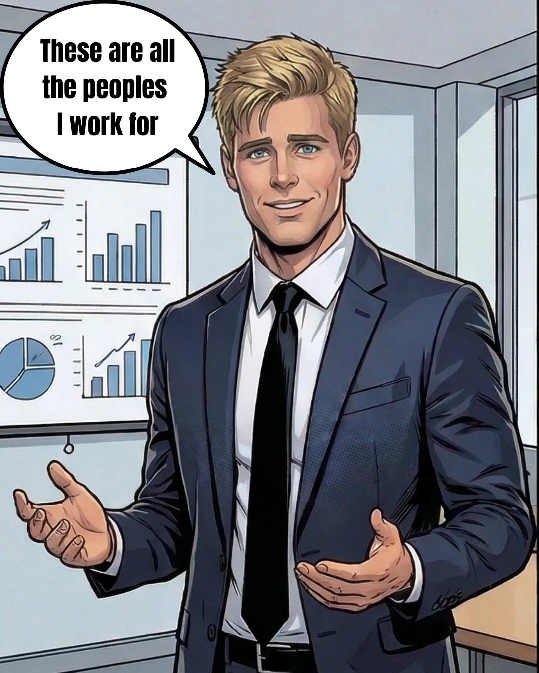 These are all the peoples I work for