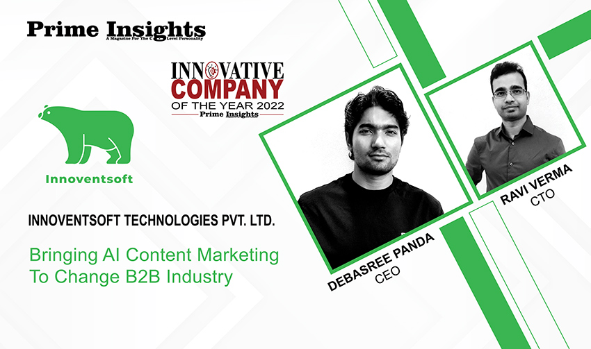 Innoventsoft is Awarded the Innovative Company of the Year 2022